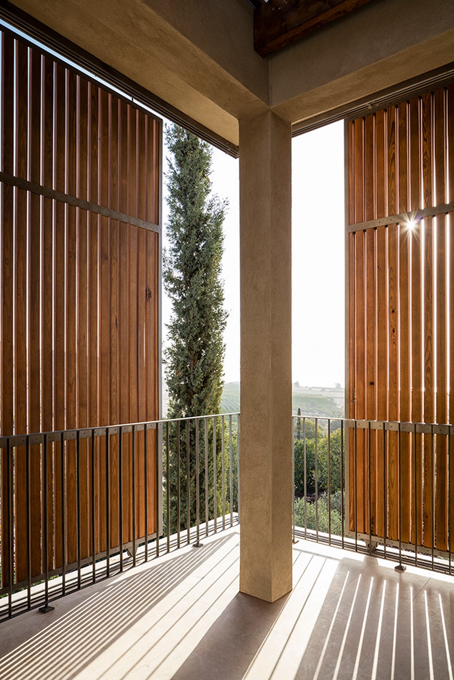 Archisearch Residence in the Galilee by Golany Architects aims to integrate into the pastoral surroundings