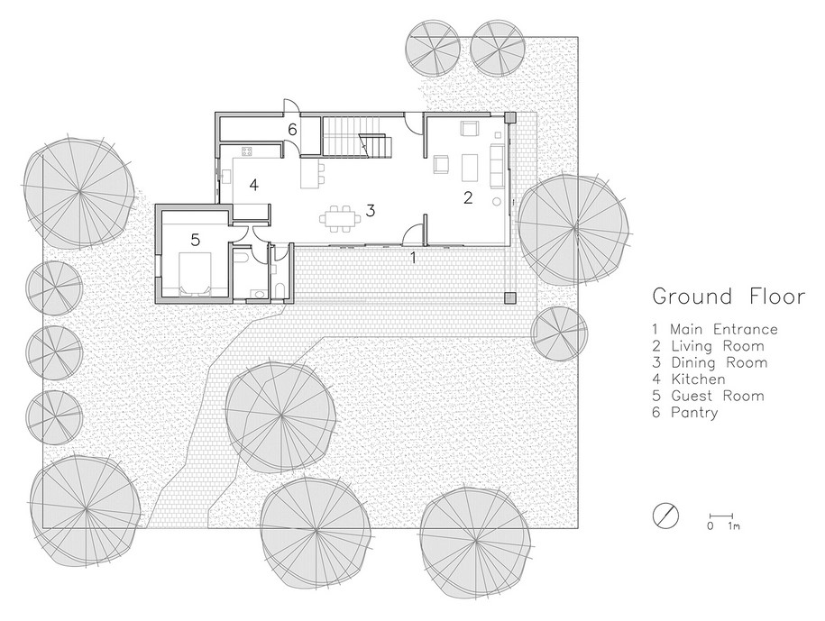 Archisearch Residence in the Galilee by Golany Architects aims to integrate into the pastoral surroundings