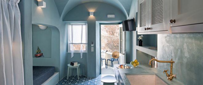 Archisearch - Architectural Bureau 3 - Nikoletta Dritsa & Christina Plaini redesigned a 19th-century mansion in Santorini