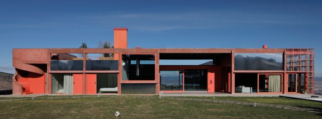 Archisearch - Dream Houses: Laboratory of Architecture #3 designed a home as an avant-garde garden pavilion on the outskirts of Tbilisi, Georgia.