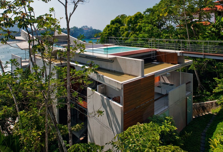 Archisearch spbr arquitetos designed a house that floats among the trees in Brazil