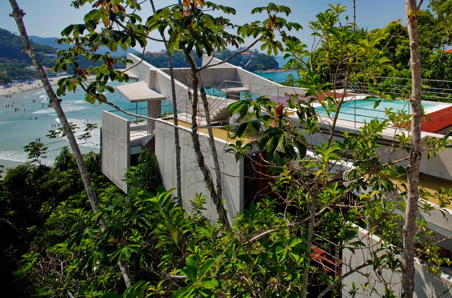 spbr arquitetos, HOUSE IN UBATUBA, Brazil, 2009, concrete