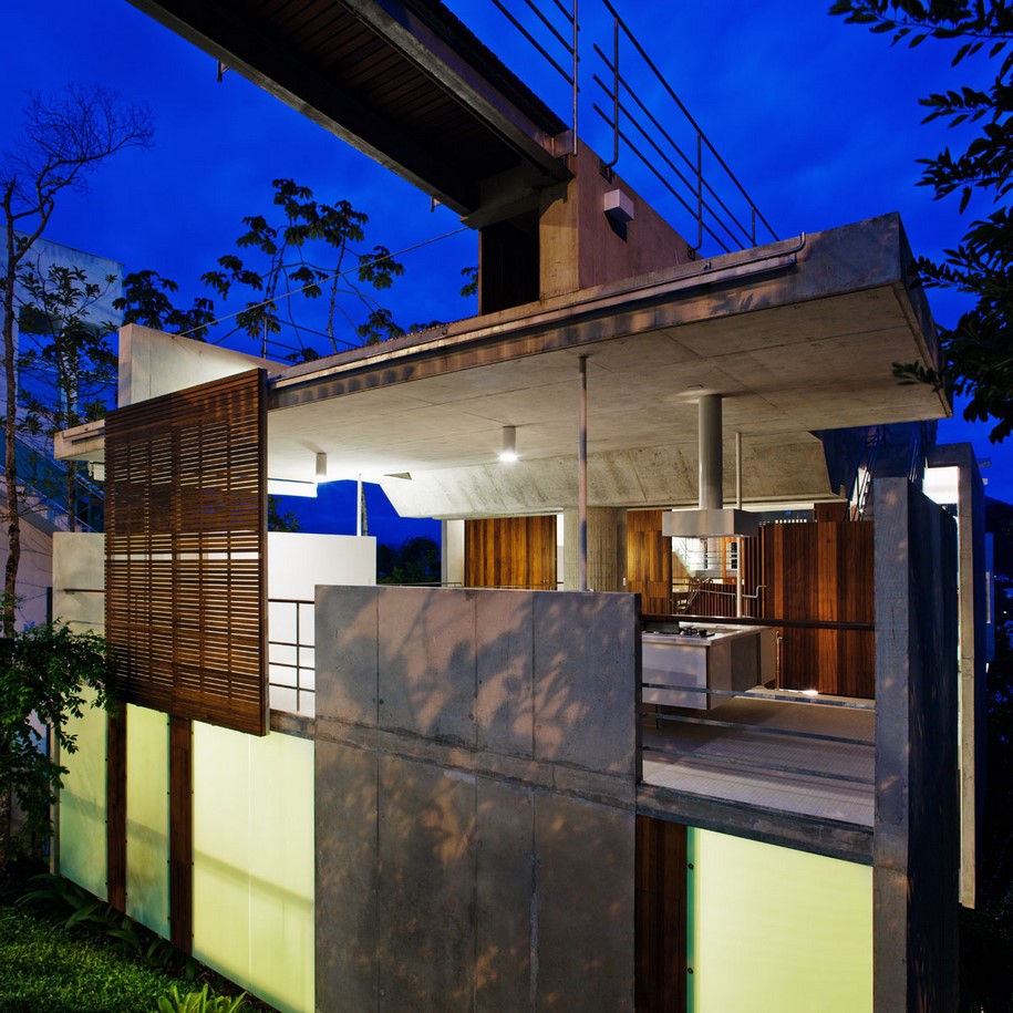 spbr arquitetos, HOUSE IN UBATUBA, Brazil, 2009, concrete