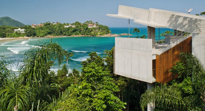 Archisearch - spbr arquitetos designed a house that floats among the trees in Brazil