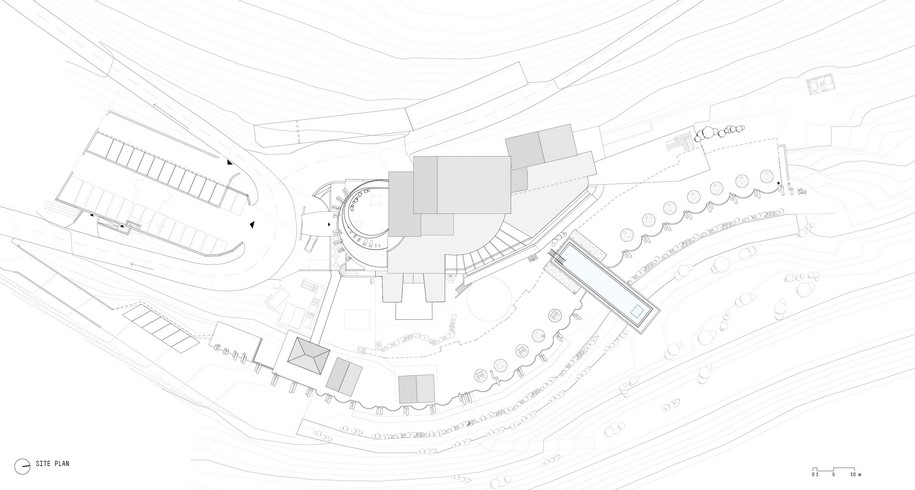 Archisearch Hubertus pool is oscillating between heaven and earth  | noa* - network of architecture