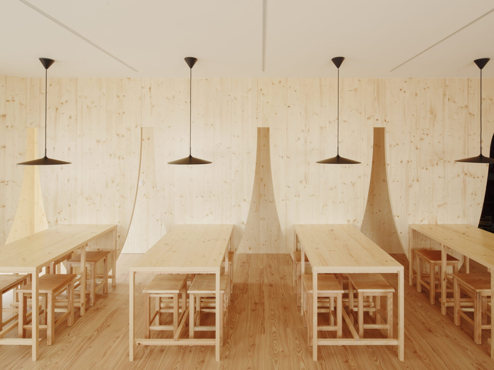 Archisearch Tarouca Gastro bar designed by Bruno Dias Arquitectura office in the heart of the village of Ansião