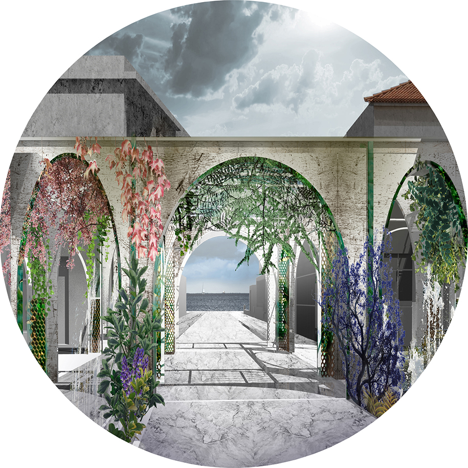 Archisearch Land n Arch wins the first prize for the Hanging Gardens project