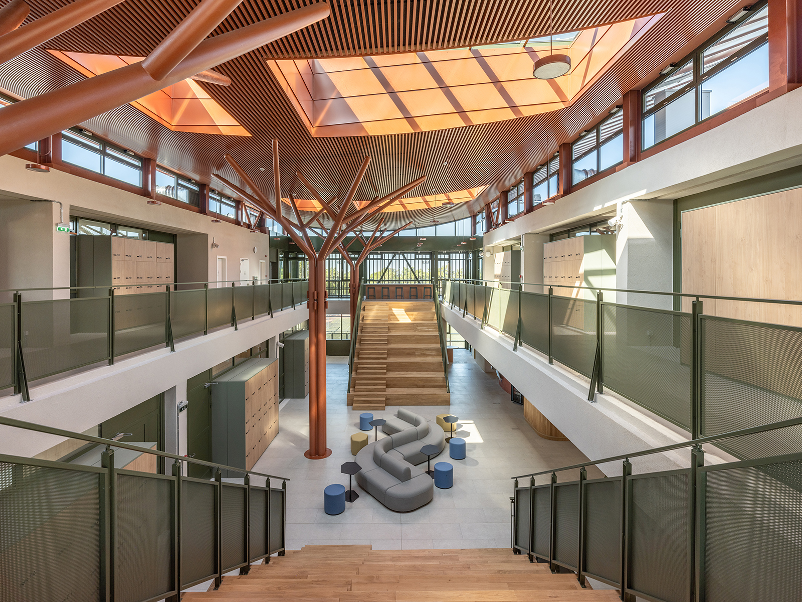 Archisearch Pinewood by Micromega Architecture & Strategies, with Alexandros N. Tombazis Architects | Design for education - Creating Spaces for the citizens of the future | won an award at GRAIL Awards 2025
