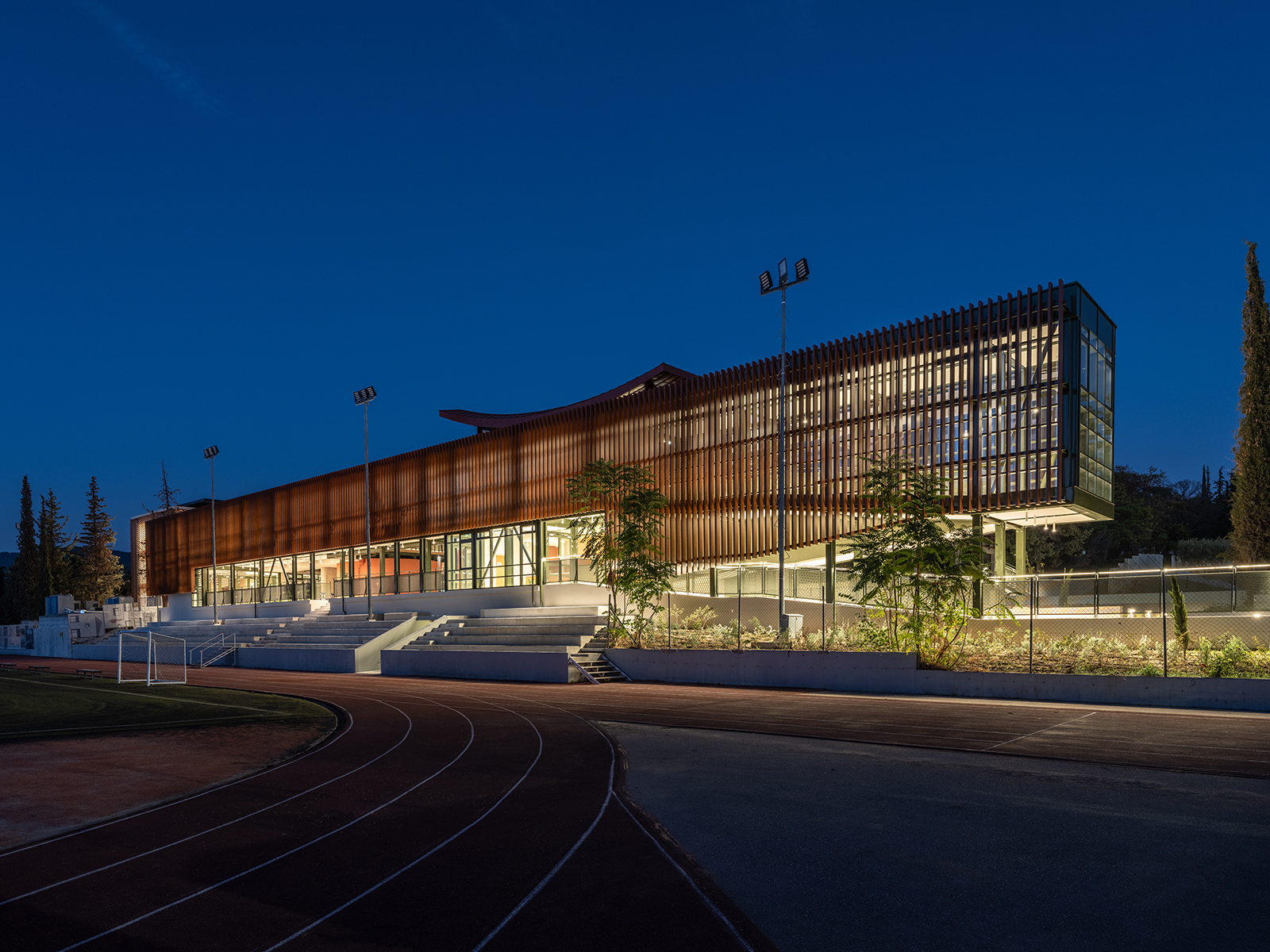 Archisearch Pinewood by Micromega Architecture & Strategies, with Alexandros N. Tombazis Architects | Design for education - Creating Spaces for the citizens of the future | won an award at GRAIL Awards 2025