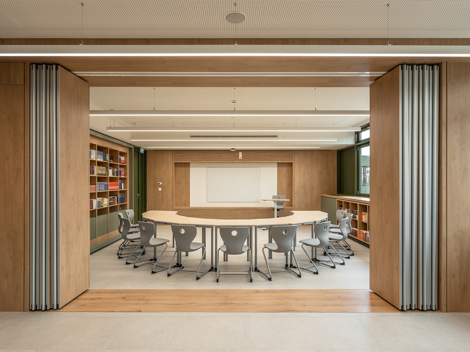Archisearch Pinewood by Micromega Architecture & Strategies, with Alexandros N. Tombazis Architects | Design for education - Creating Spaces for the citizens of the future | won an award at GRAIL Awards 2025