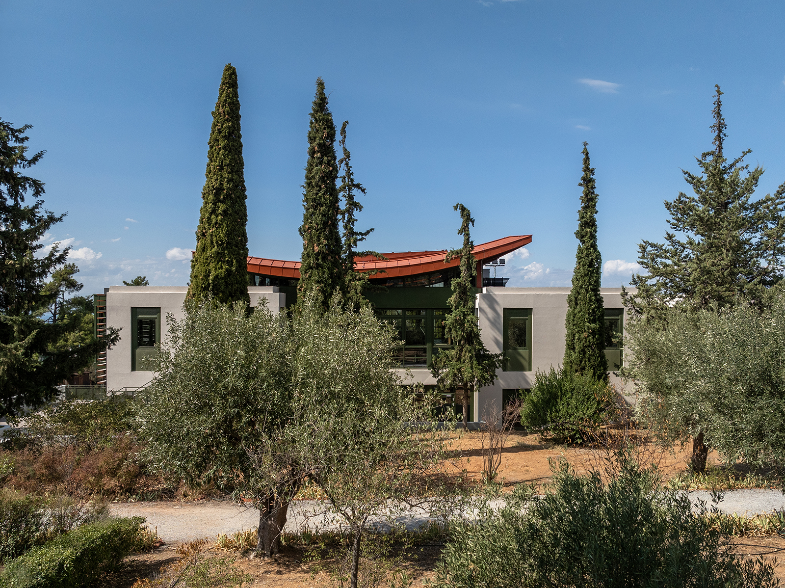 Archisearch Pinewood by Micromega Architecture & Strategies, with Alexandros N. Tombazis Architects | Design for education - Creating Spaces for the citizens of the future | won an award at GRAIL Awards 2025