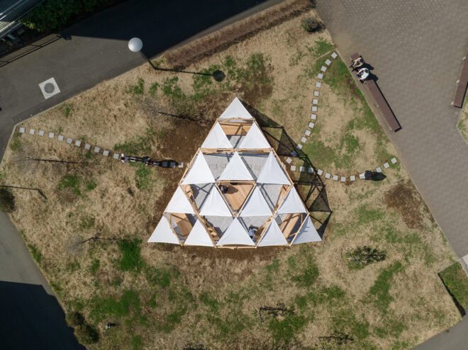 Archisearch - Hiyoshi Pavilion in Yokohama, Japan | by Jorge Almazán & Keio University Studiolab