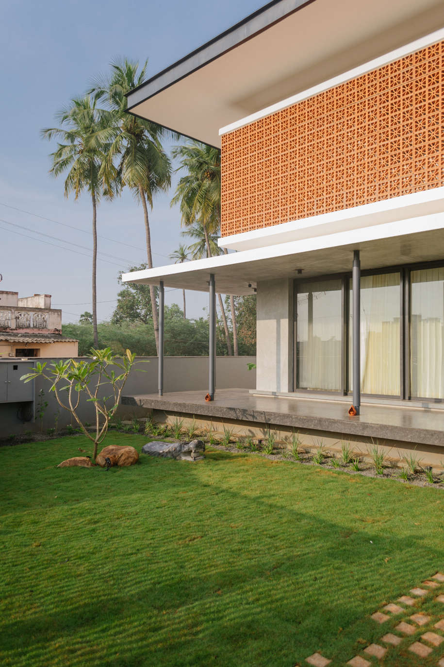 House in a grove, STO.M.P, Chettinad, Tamil Nadu, India, 2018