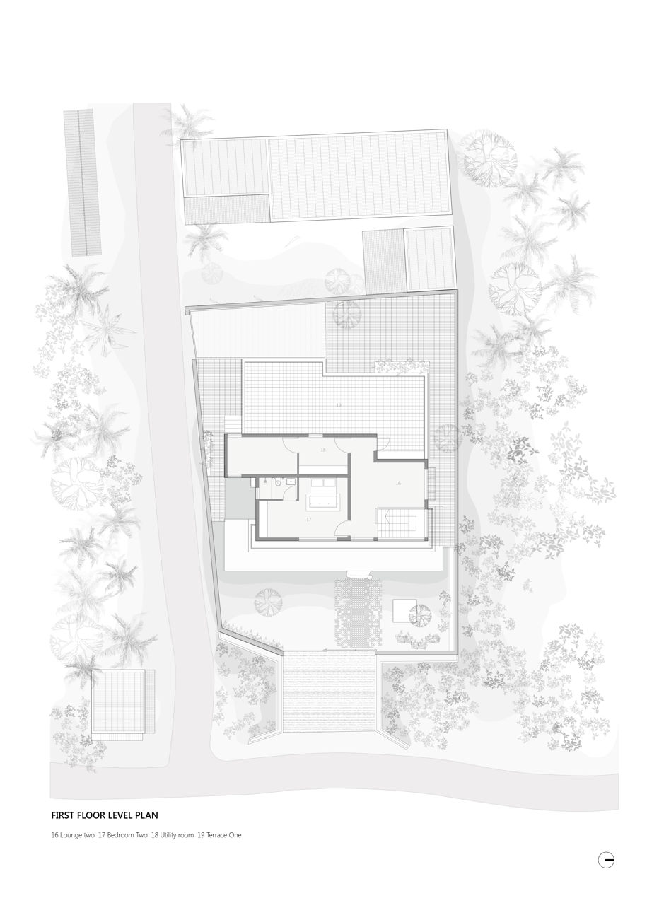 House in a grove, STO.M.P, Chettinad, Tamil Nadu, India, 2018