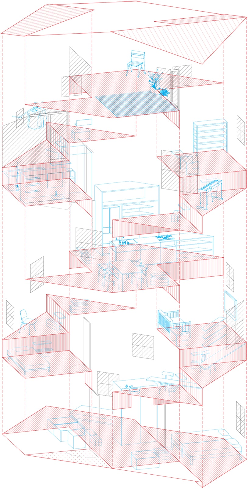 Archisearch House in Takatsuki, Osaka, Japan | Tato Architects