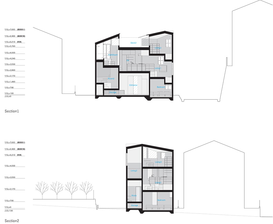 Archisearch House in Takatsuki, Osaka, Japan | Tato Architects