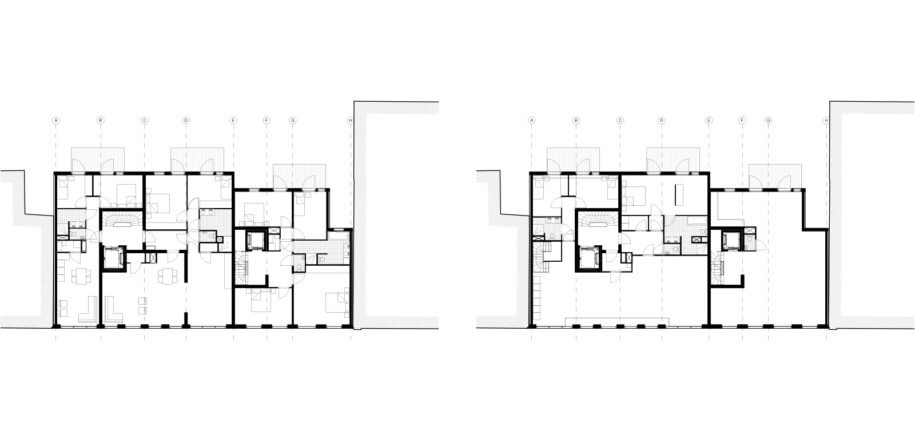 Archisearch Huidekoperstraat 13-15, 17 residential development in Amsterdam | Studio Hartzema