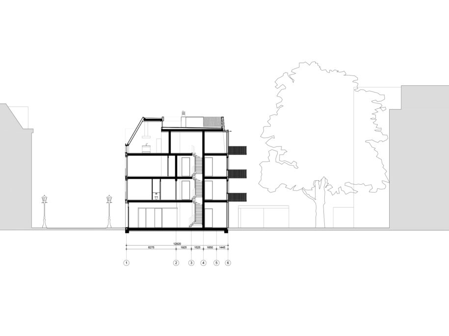 Archisearch Huidekoperstraat 13-15, 17 residential development in Amsterdam | Studio Hartzema