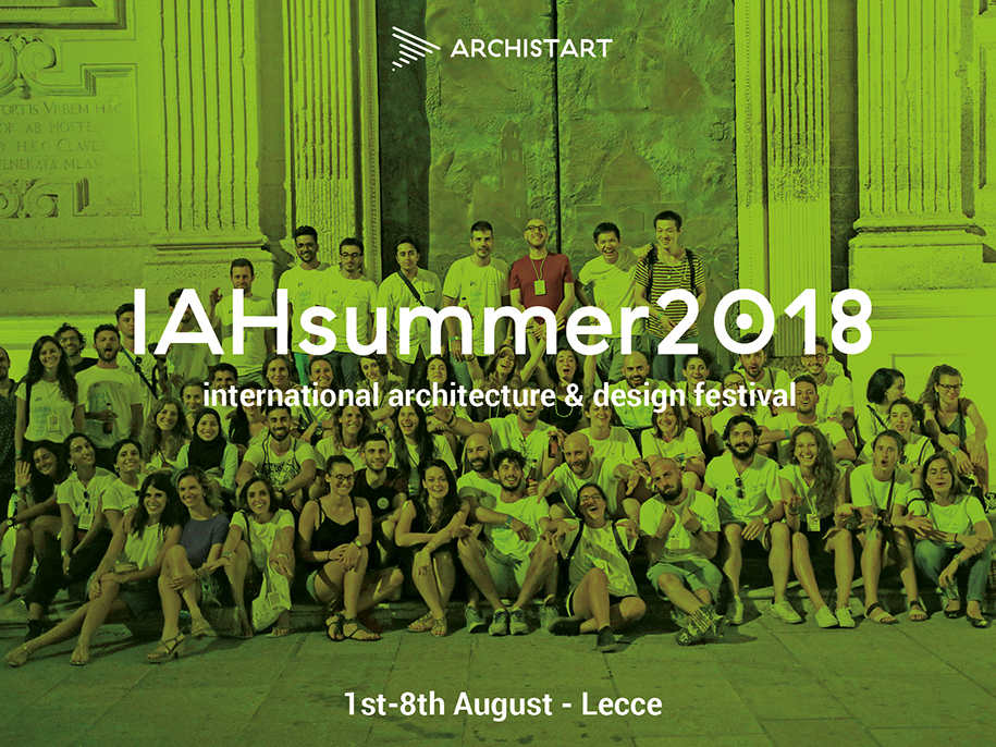 Archisearch IAHsummer18 | International Architecture & Design Festival | San Cataldo, Lecce