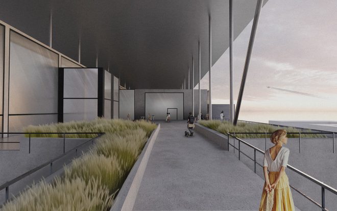 Archisearch - Κέντρο Τεχνών στην Θεσσαλονίκη - Επαναχρησιμοποιώντας έναν υπέργειο σταθμό οχημάτων | Διπλωματική εργασία των Καλαμπούκα Αναστασία, Καλιπτσίδη Αγγελική, Χατζάκη Πολυξένη