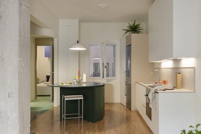 Archisearch - INTERIORS WE LOVE // Studio Thanasis lights up a 1960’s apartment in a modernist polykatoikia in Kolonaki, Athens