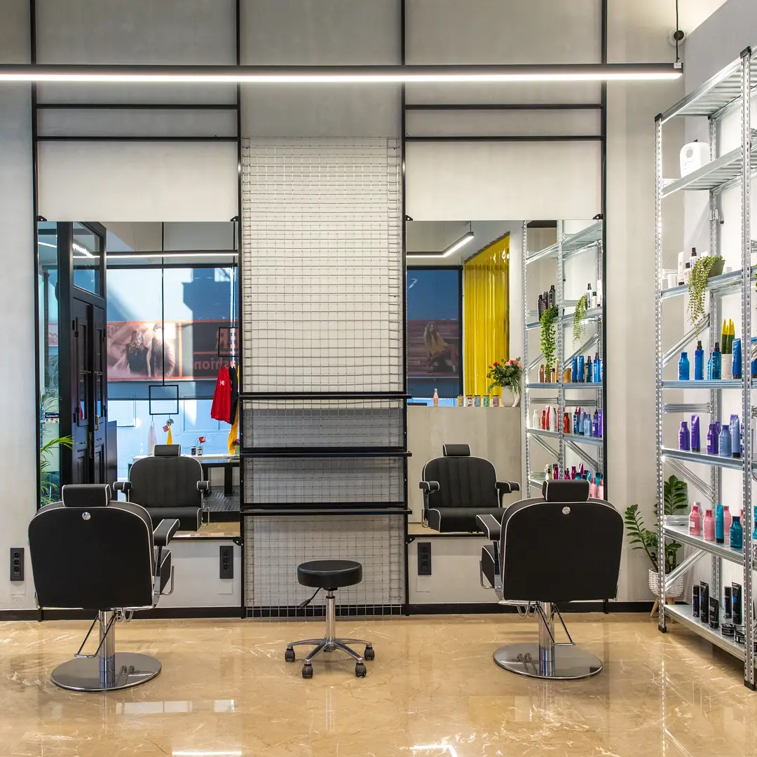 Archisearch Λά/ιν: the multi space of a contemporary hair salon in the heart of Argos | Georgia Tsazi