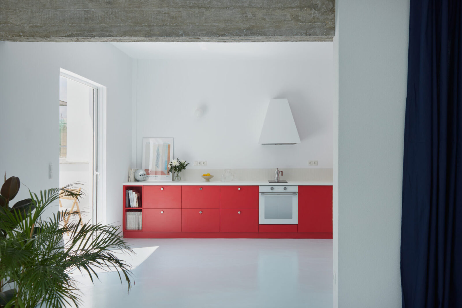 Archisearch Architect Federica Scalise renovated Paraschou apartment studio in Gyzi, Athens