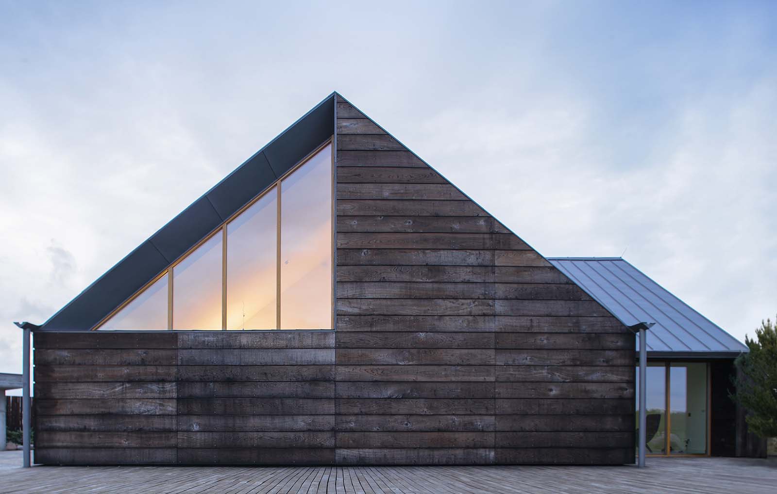 Archisearch Implant Architecture designed a star shaped house in Radailiai, Lithuania
