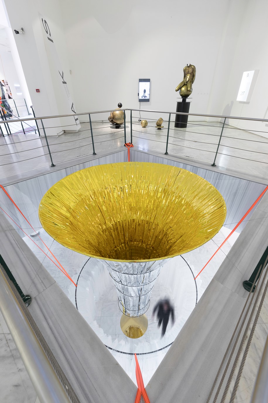 IOLAS, shelter, gold, Sophia Vyzoviti, installation, Thessaloniki, 2018, 2019, MOMus, Museum of Contemporary Art