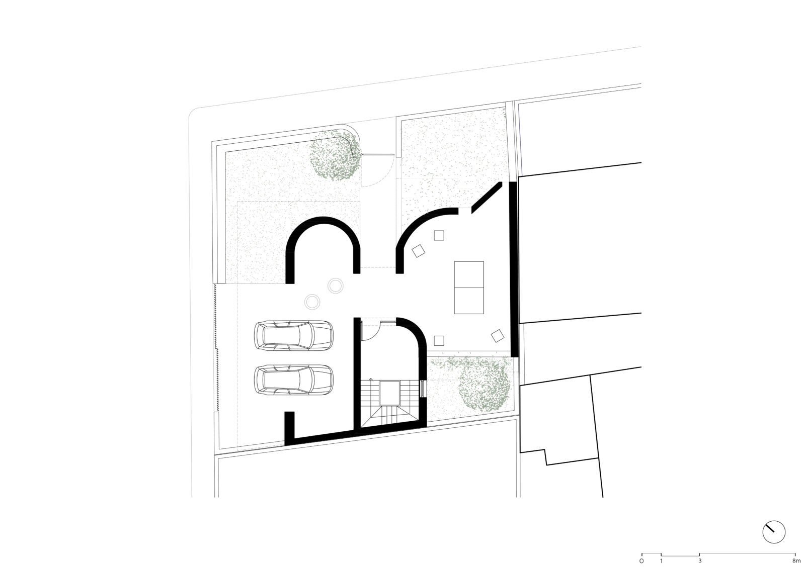Archisearch Bicubic Residence - Διπλοκατοικία στο Καματερό | by The Hive Architects
