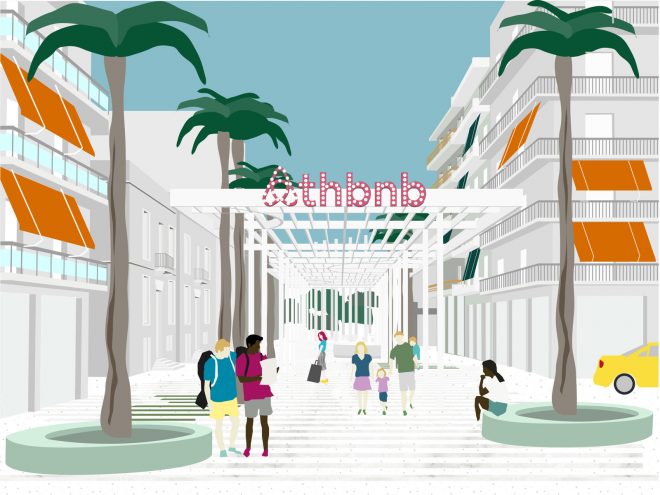 Archisearch - ATHbnb: Scenarios of the airbnb’s sprawl in public spaces | Thesis by Iason Anastassiou