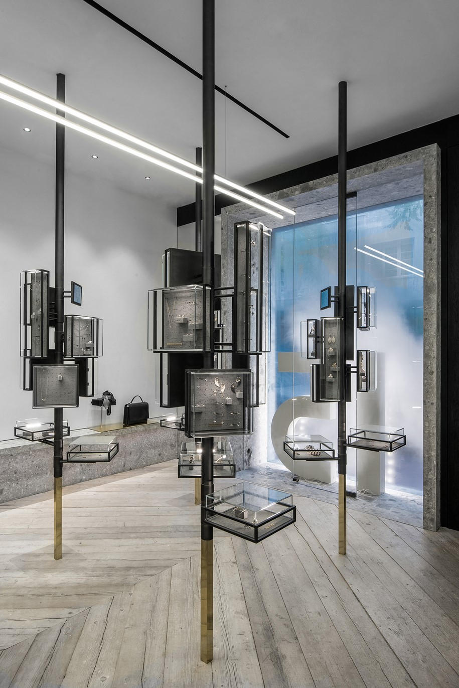 Archisearch Kois Associated Architects Composed an Unexpected Store for Ileana Makri Jewellery