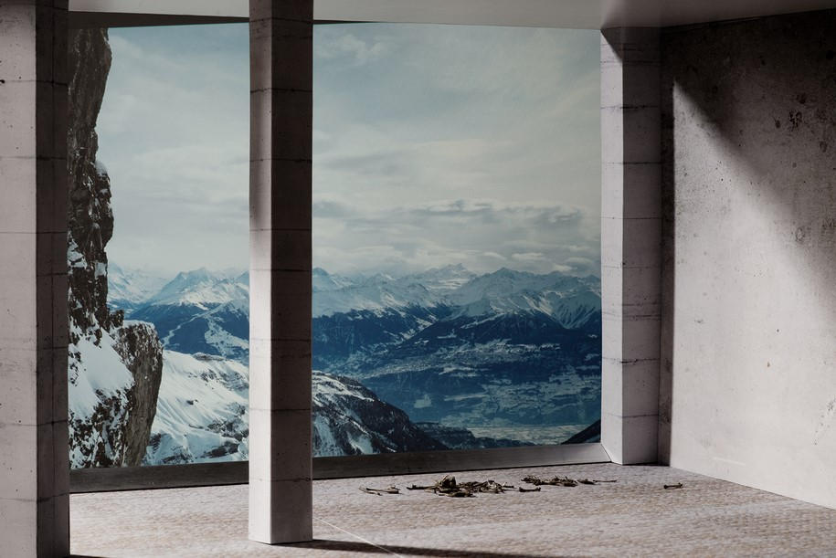 Archisearch Ilka Kramer Sees Nature through Modernistic Spatial Frames in Mala Nazar Series