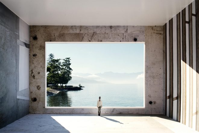 Archisearch - Ilka Kramer Sees Nature through Modernistic Spatial Frames in Mala Nazar Series