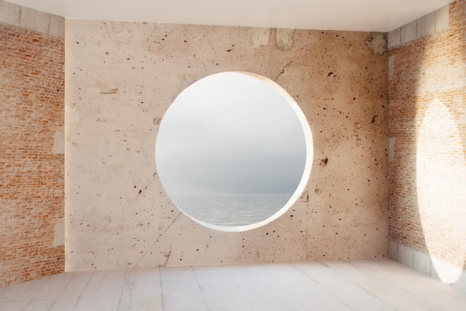 Archisearch Ilka Kramer Sees Nature through Modernistic Spatial Frames in Mala Nazar Series