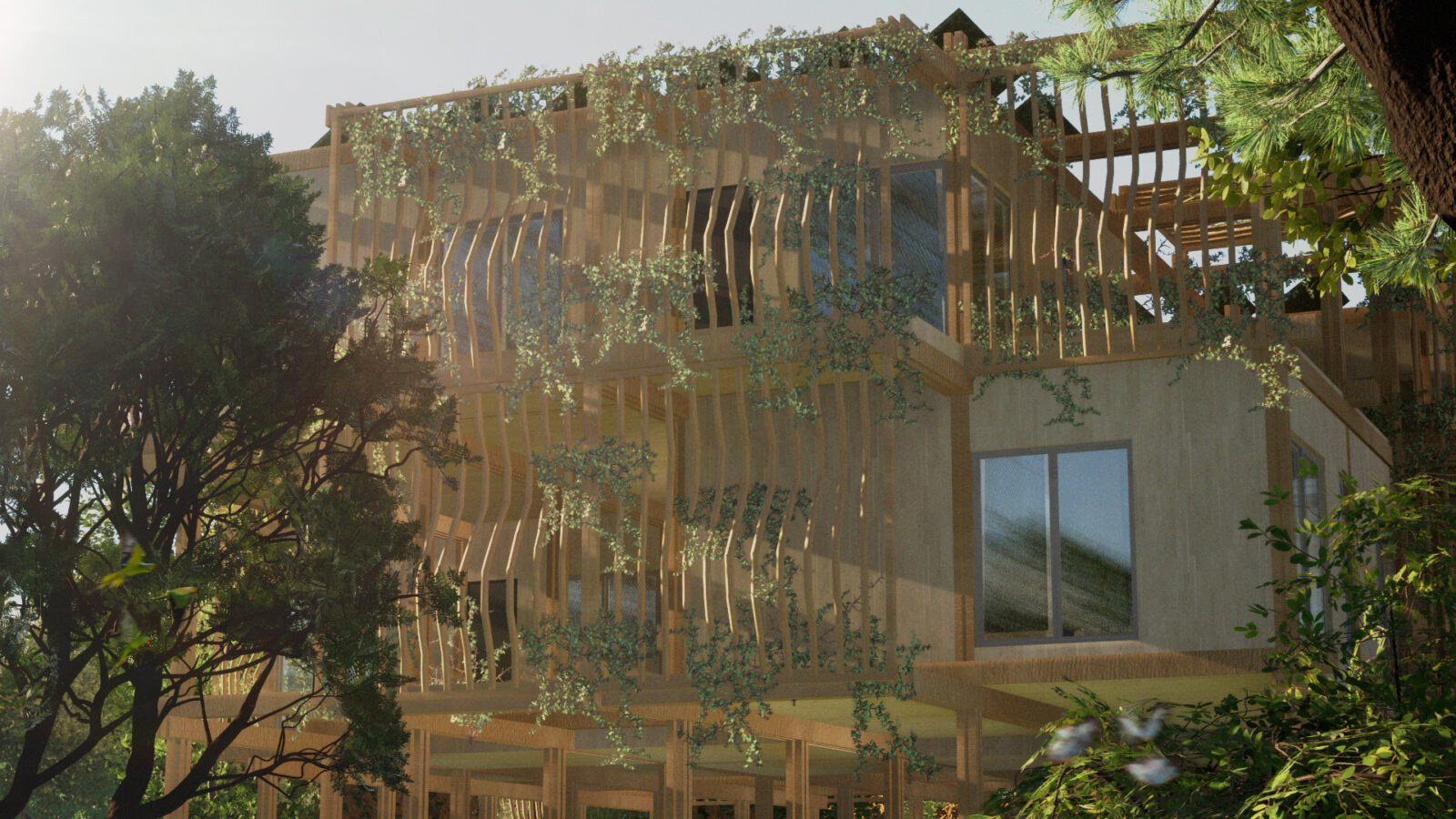 Archisearch BIOFILMS - 5th place on Shortlisted - Top 20 Entries of Yearning to Breath 2023 Competition | by Anthi Kampouri & Marietta Parioti