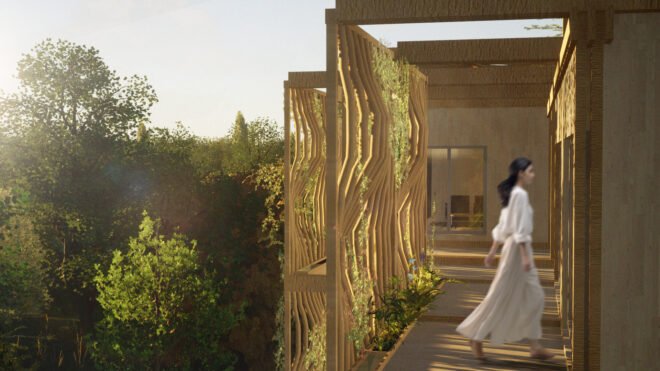 Archisearch - BIOFILMS - 5th place on Shortlisted - Top 20 Entries of Yearning to Breath 2023 Competition | by Anthi Kampouri & Marietta Parioti