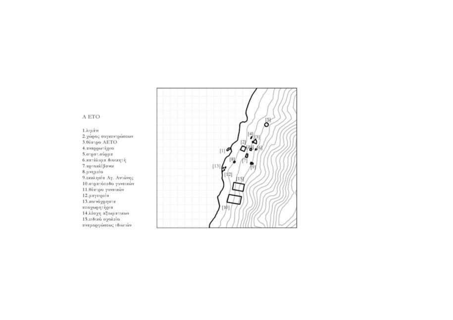 Archisearch In exilium. From the heretopia of Makronisos to the modern form of exile. | Research thesis by Sophia Theodoridou & Stella Koukosoula 