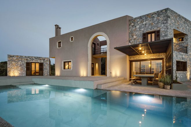 Archisearch - Inner Courtyard Residence in Roustika village, Crete | Kokosalaki Architecture