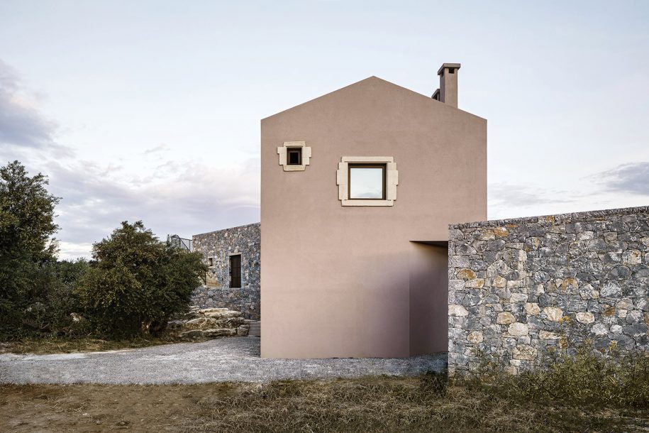 Archisearch Inner Courtyard Residence in Roustika village, Crete | Kokosalaki Architecture