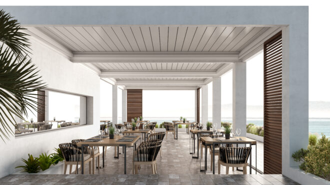 Archisearch - SMARTIA PG115P Ithaca: Η σύγχρονη πέργκολα υψηλής αισθητικής από την ALUMIL