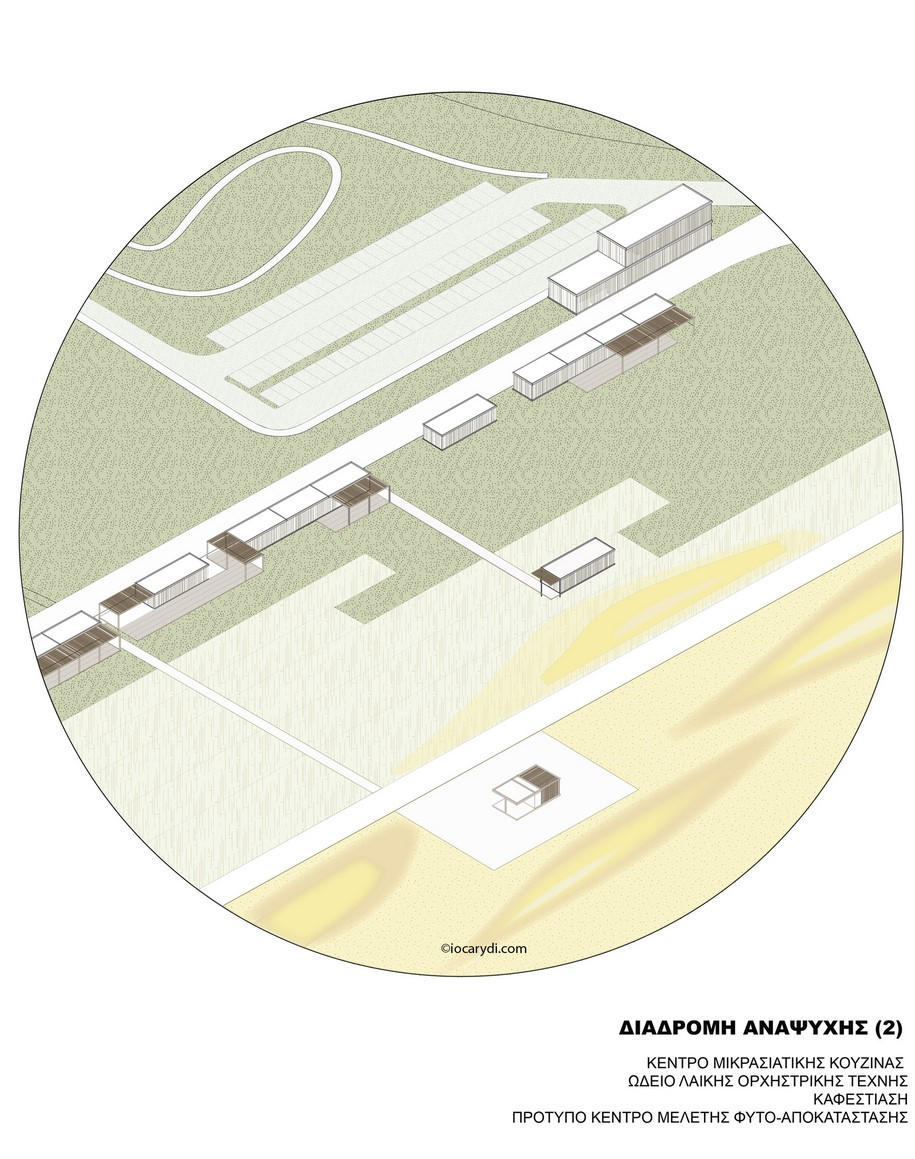 Archisearch Io Carydi Architects Win 1st Prize at the Competition for the Former Port-Industrial Area Of Drapetsona, Athens