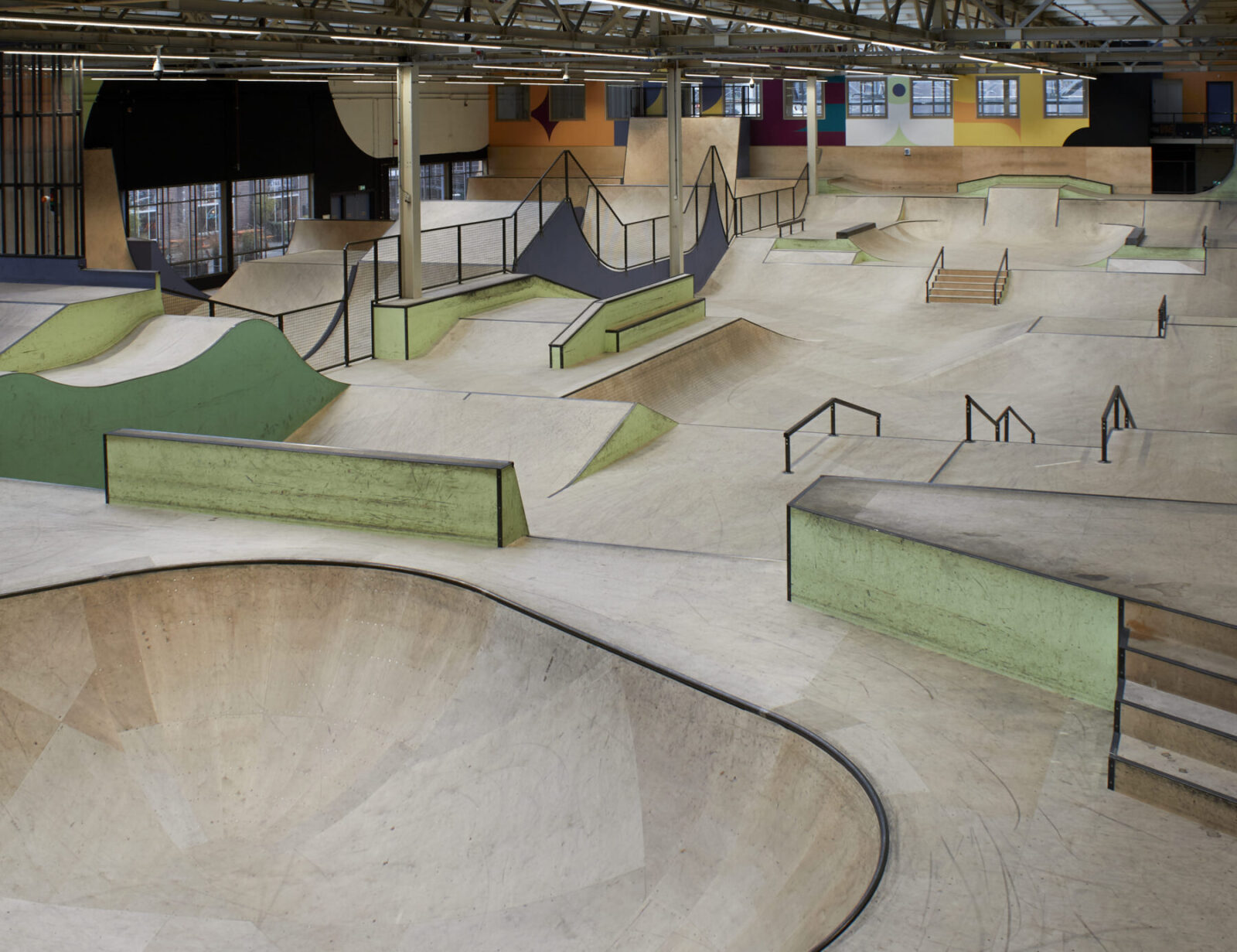 Archisearch Isola Design_Area 51 building in the Strijp-S (skatepark) ©courtesy Area 51