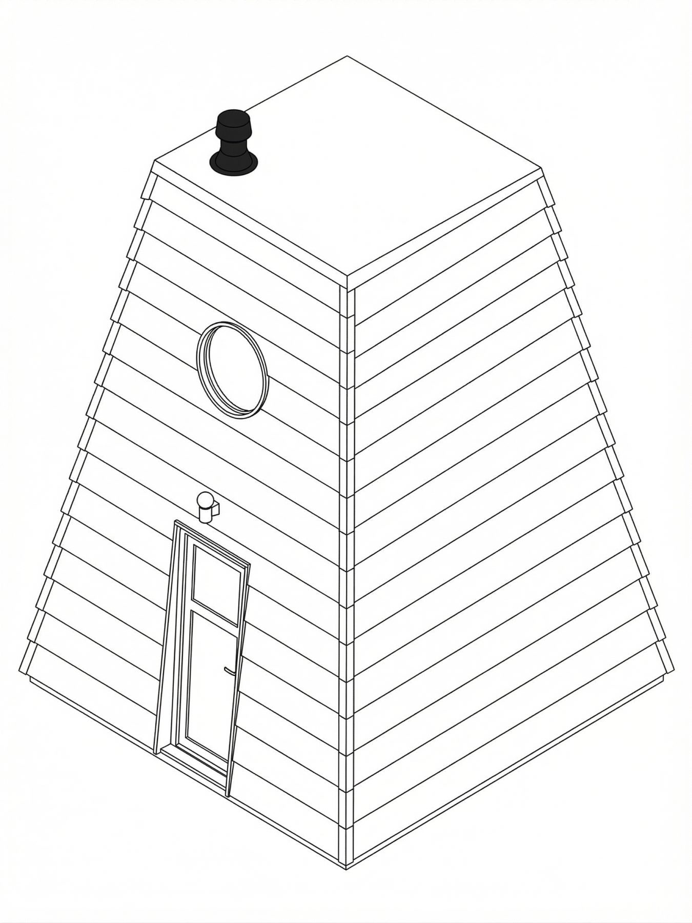 Archisearch The Summer Refuge | Episode 11: Cucu by Samsú & Studio Bucky is a Cocoon-Like Refuge Referencing Ireland’s Rural Tower Houses.