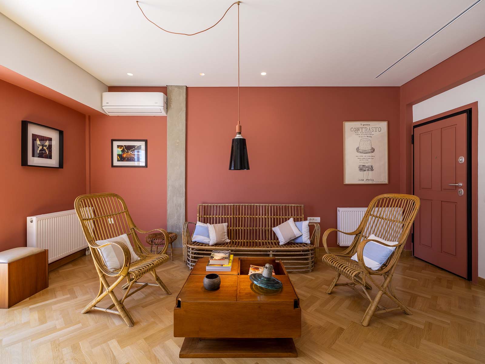 Archisearch 'The Italian Job' apartment renovation in Pagrati, Athens by Nefelia studio