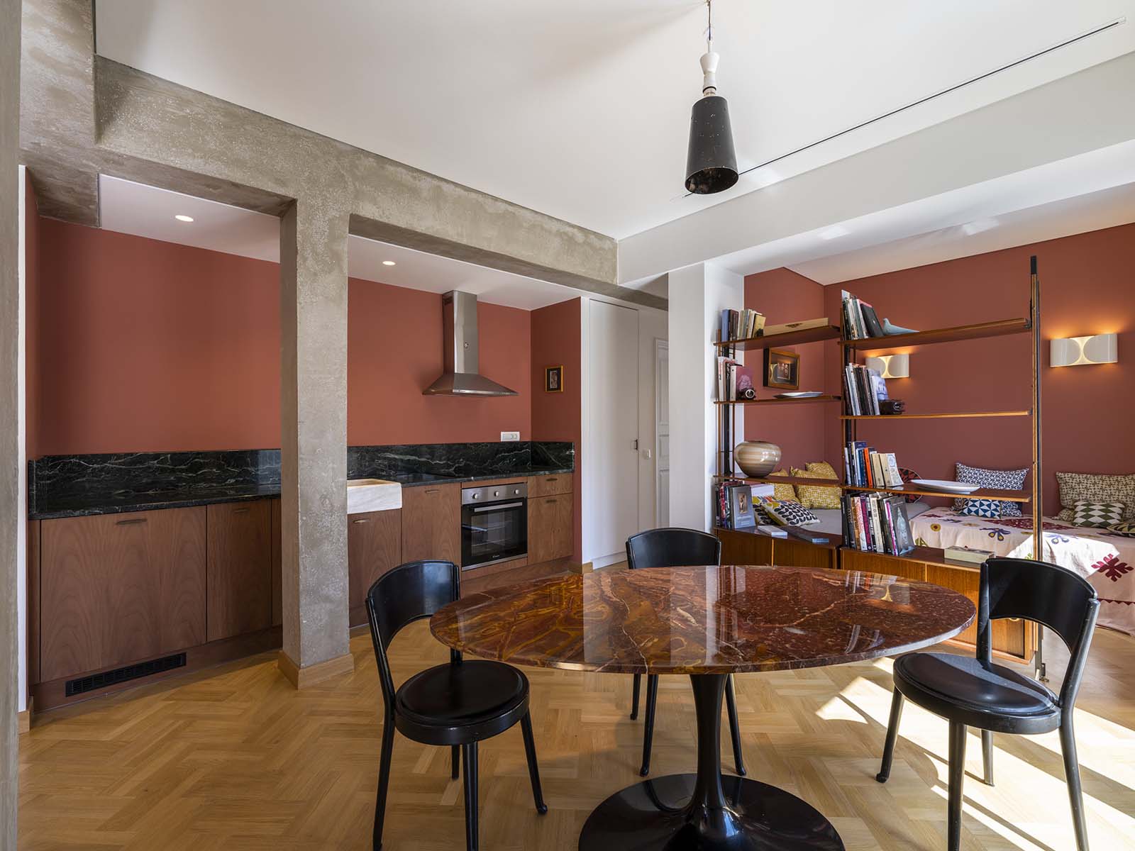 Archisearch 'The Italian Job' apartment renovation in Pagrati, Athens by Nefelia studio