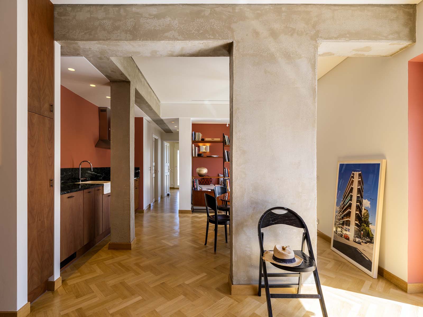 Archisearch 'The Italian Job' apartment renovation in Pagrati, Athens by Nefelia studio