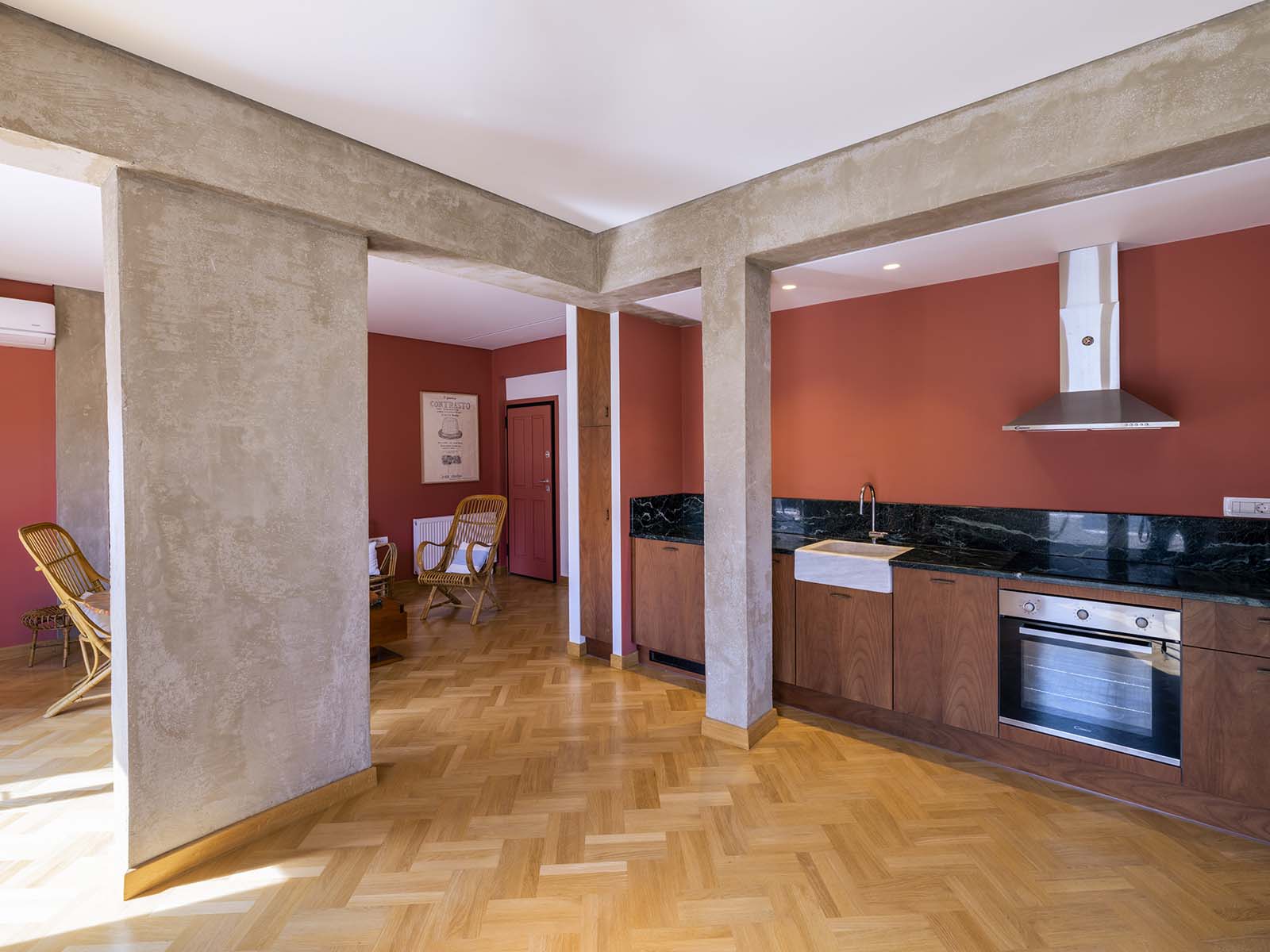 Archisearch 'The Italian Job' apartment renovation in Pagrati, Athens by Nefelia studio