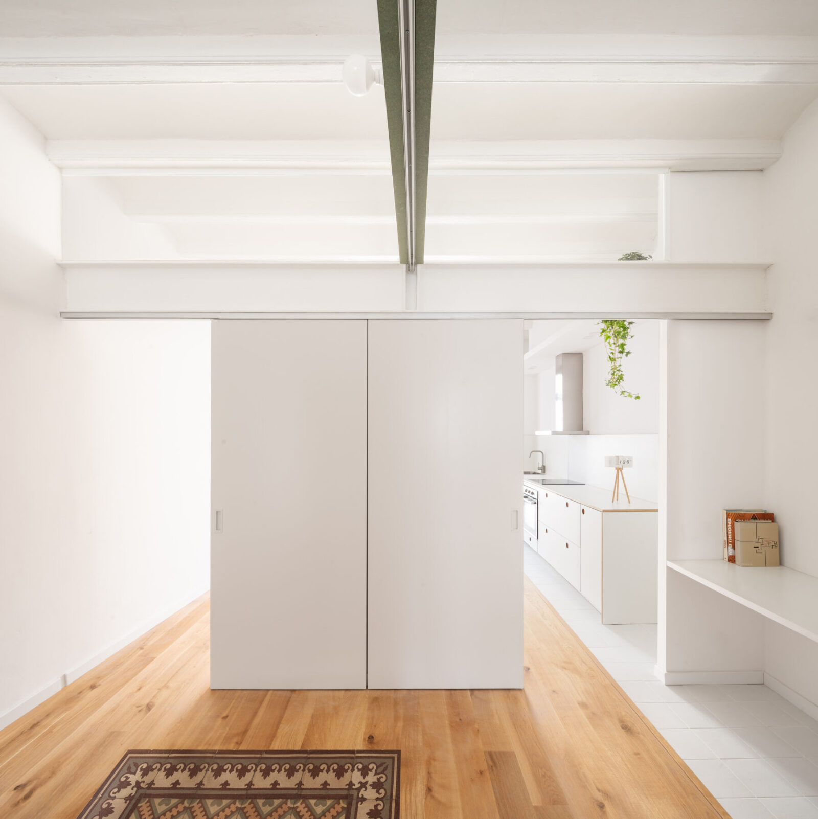 Archisearch Sants - Refurbishment of a dwelling in a century-old residential building in the Sants district, in Barcelona by midori arquitectura