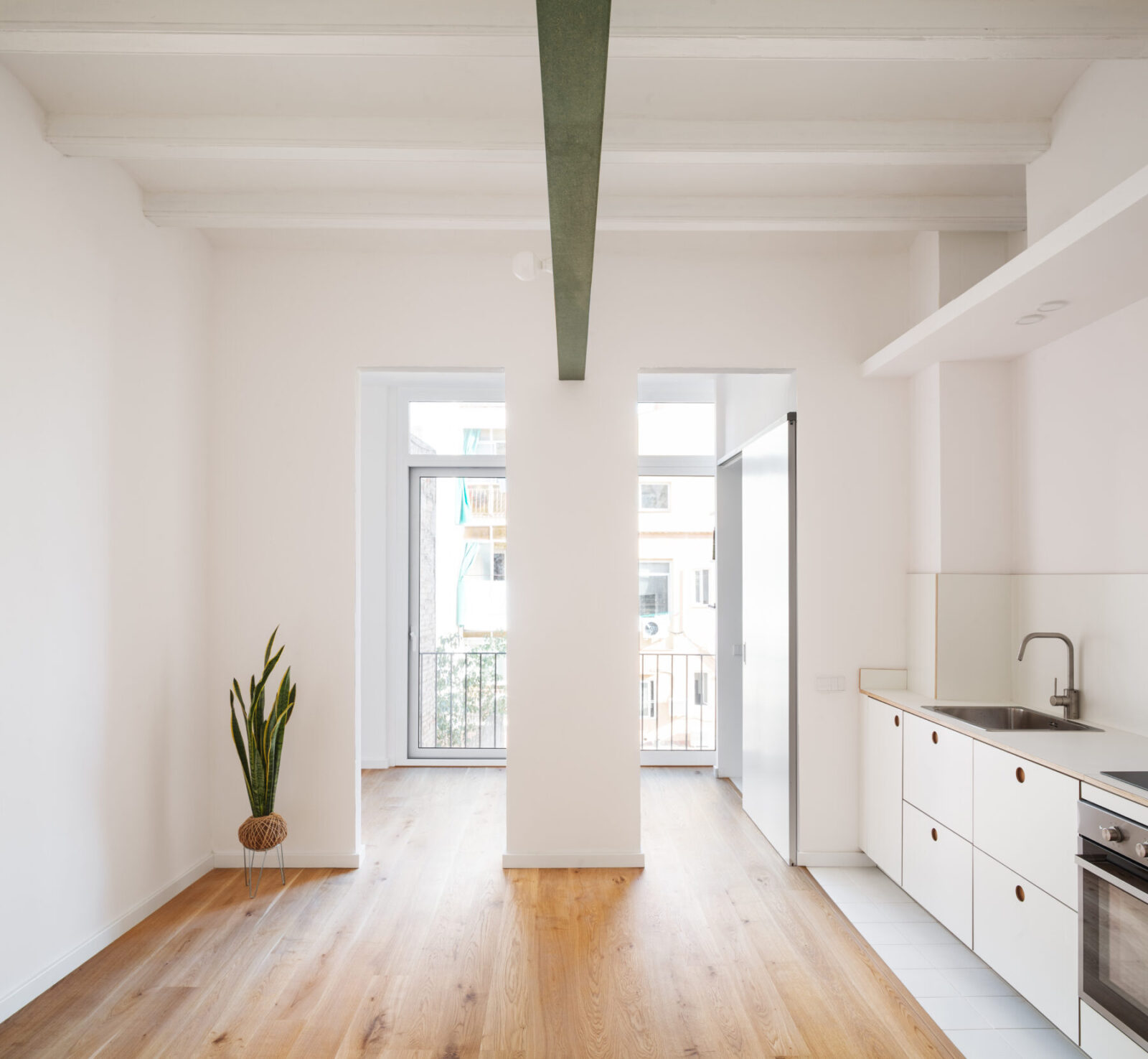 Archisearch Sants - Refurbishment of a dwelling in a century-old residential building in the Sants district, in Barcelona by midori arquitectura